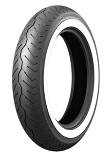 Picture of Bridgestone Exedra G721F White Wall 130/90-16 Front