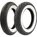 Picture of Dunlop D402F White Wall MH90H21 Front