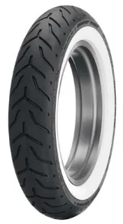 Picture of Dunlop D408F White Wall 130/90HB16 Front
