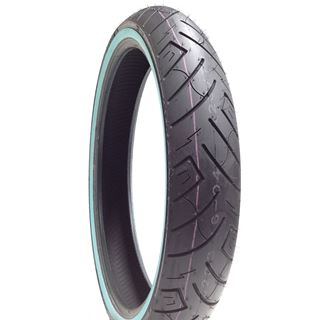 Picture of Shinko SR777 White Wall 100/90-19 HD Front