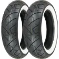Picture of Shinko SR777 White Wall 180/65B16 HD Rear 