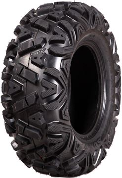 Set of 4 SunF All Terrain Knobby Replacement ATV UTV 6 Ply Tires 18x7-8 18x7x8 Tubeless A003, 