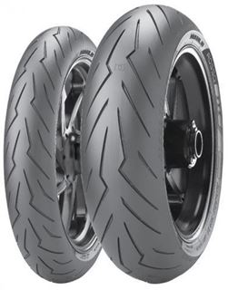 Picture of Pirelli Diablo Rosso III PAIR DEAL 120/70ZR17 + 160/60ZR17 *FREE*DELIVERY*