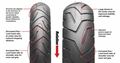 Picture of Bridgestone A41 110/80R-18 Front