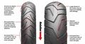 Picture of Bridgestone A41 170/60R-17 Rear