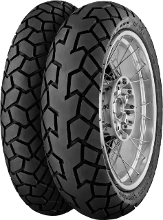 Picture of Conti TKC70 PAIR DEAL 100/90-19 STD + 140/80R17 ROCKS *FREE*DELIVERY*