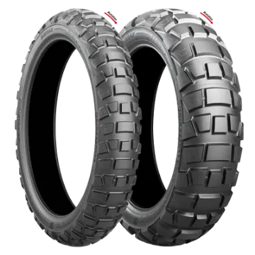 Picture of Bridgestone AX41 PAIR DEAL 110/80B19 + 140/80B17 *FREE*DELIVERY*