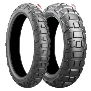 Picture of Bridgestone AX41 PAIR DEAL 100/90-19 + 150/70B17 *FREE*DELIVERY*