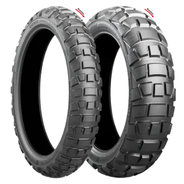 Picture of Bridgestone AX41 PAIR DEAL 110/80B19 + 150/70B17 *FREE*DELIVERY*