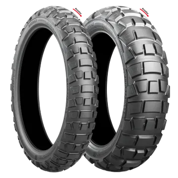 Picture of Bridgestone AX41 PAIR DEAL 110/80B19 + 150/70B18 *FREE*DELIVERY*