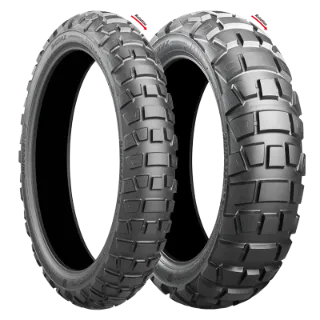 Picture of Bridgestone AX41 PAIR DEAL 90/90-21 + 140/80B17 *FREE*DELIVERY*