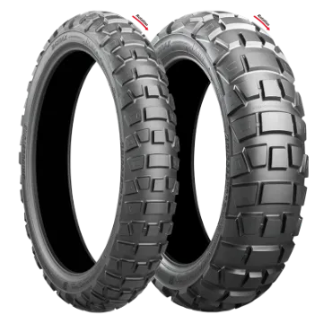 Picture of Bridgestone AX41 PAIR DEAL 90/90-21 + 140/80B17 *FREE*DELIVERY*