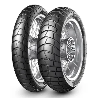 Picture of Metzeler Karoo Street PAIR DEAL 90/90-21 + 130/80R17 *FREE*DELIVERY* *BONUS METZELER T-SHIRT*