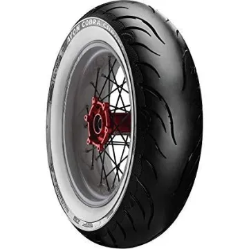 Picture of **PRE ORDER** Avon Cobra Chrome AV92 White Wall 180/70R16 Rear **ETA NOVEMBER 2026**