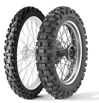 Picture of Dunlop D606 (DOT) PAIR DEAL 90/90-21 + 130/90-17