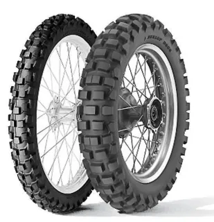 Picture of PRE ORDER Dunlop D606 (DOT) PAIR DEAL 90/90-21 + 130/90-18 *ETA SEP 2026*