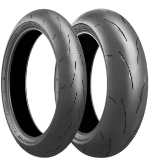 Picture of Bridgestone RS11 PAIR 120/70ZR17 + 190/55ZR17 (OEM*GSXR1000R 2019) *FREE*DELIVERY* + BONUS BRIDGESTONE T-SHIRT*
