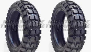 Picture of Kenda Big Block PAIR DEAL 120/70-12 + 130/70-12