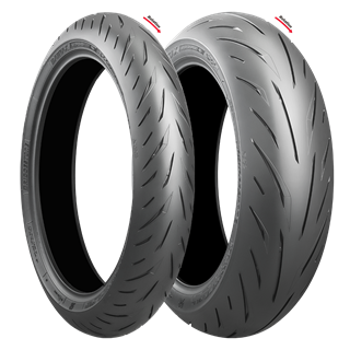 Picture of Bridgestone S22 PAIR DEAL 110/70R17 + 140/70R17 *FREE*DELIVERY*