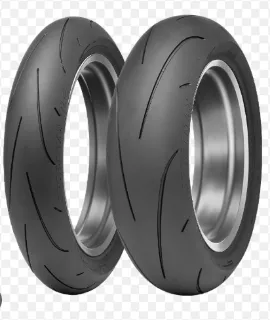 Picture of Dunlop Q5S PAIR DEAL 120/70ZR17 + 200/55ZR17 **FREE DELIVERY** 