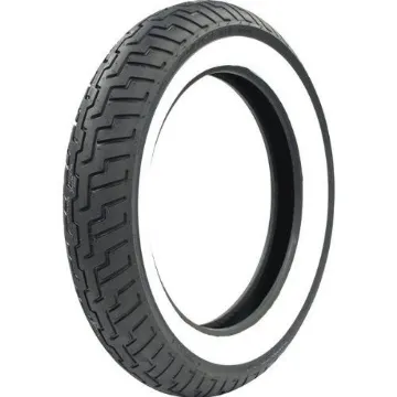 Picture of Dunlop D404F White Wall 140/80-17 Front***OLDER DATED*****PAYMENT BY BANK TRANSFER, PAYPAL OR CREDIT CARD ONLY**