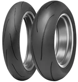 Picture of Dunlop Q5 PAIR DEAL 120/70ZR17 + 200/55ZR17 **FREE DELIVERY**