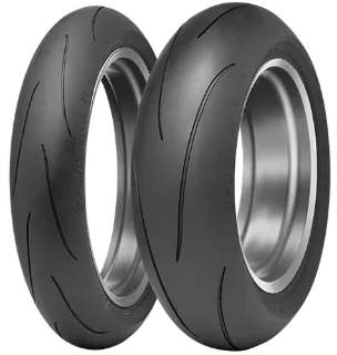 Picture of Dunlop Q5A PAIR DEAL 120/70ZR17 + 200/55ZR17 **FREE DELIVERY**