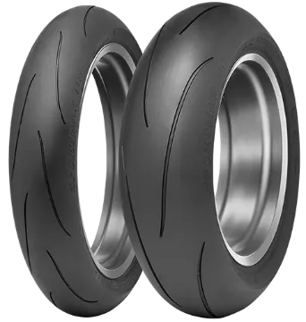 Picture of Dunlop Q5A PAIR DEAL 120/70ZR17 + 200/55ZR17 **FREE DELIVERY**