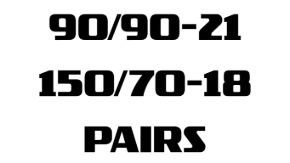 Picture for category 90/90-21 + 150/70-18
