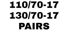 Picture for category 110/70-17 + 130/70-17