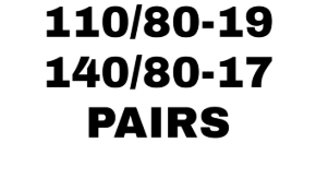Picture for category 110/80-19 + 140/80-17