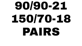 Picture for category 90/90-21 + 150/70-18